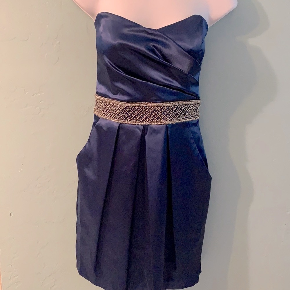 Prom / Evening / Formal / strapless dress like new